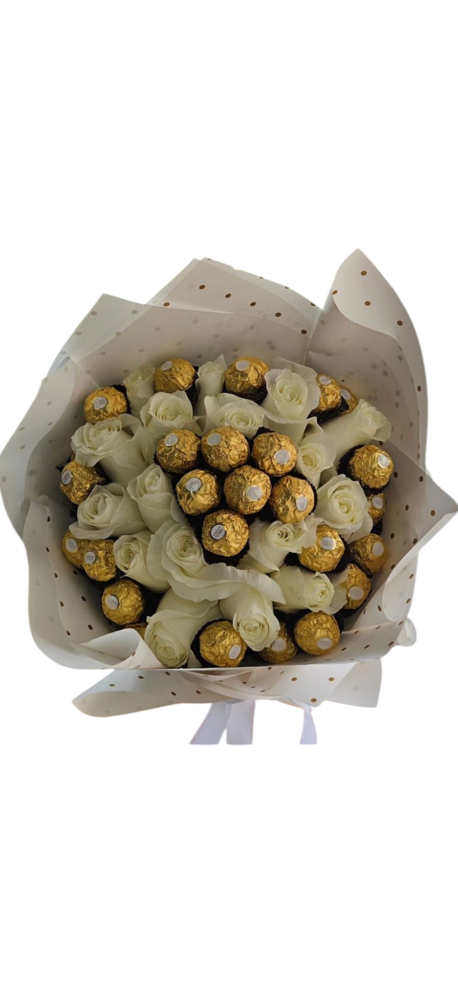 bouquet de fleurs chocolat